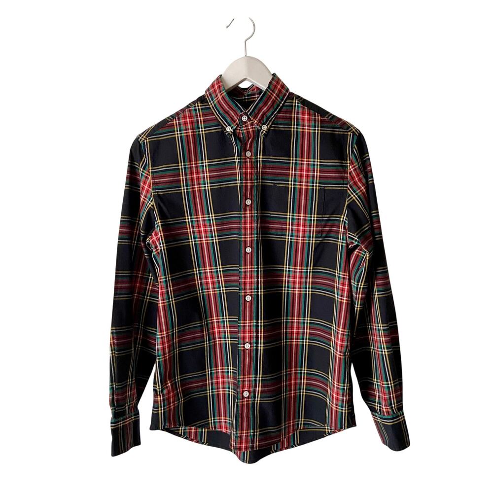 J. Crew Crewcuts Plaid Button-Down Shirt Boy's Size 14